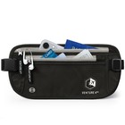 Travel Money Belt - Rfid Blocking Passport Holder For Secure Travel - Black