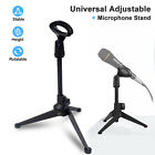 270   Desktop Microphone Stand  Upgraded Adjustable Table Mic Stand With Mic Clip