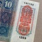 Ww1 Imperial Austria Hungary 10 Kronen Banknote 1915 Cu Consecutive Austrian Wwi