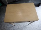 Vintage Singer 99k Sewing Machine Cabinet Tapered Legs Mid Century     T924919