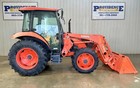 2014 Kubota M6060hdc Cab 4wd Loader Tractor 
