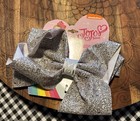 Jojo Siwa Hair Bow Sequin Glitter Large Hair Bow Rhinestone Nwt