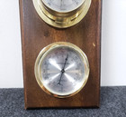Vintage  Springfield 3 Gauge Weather Station Humidity Temperature Barometer Usa