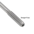 5 9mm Hss M35 Round Shank 6 Straight Flutes Machine Cutter Chucking Reamer