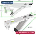 Window Ac Support Bracket indoor Installation With Built-in Bubble Level air Con