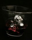 Set 4 Whiskey Stones Stainless Steel Reusable Ice Cubes Skull Shaped Beer Wine