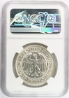 1928d 5 Reichsmarks Weimar Oak Tree Ngc Ms62 Km  56