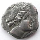 Ancient Greek Silver Stater-bruttium Terina 400-356bc Rare