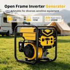 4850w Portable Small Inverter Generator Gas Powered For Rv Camping Home Backup