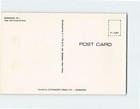 Postcard Map And Court Of Arms Barbados West Indies