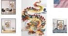 Dragon 5d Special Shape Diamond Painting Kit 12x16 In Crystal Diy Adult Craft