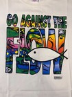 Rare Messiah s Messengers  go Against The Flow  Single-stitch Tee 90s