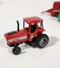 Ertl Ih International 5088 Tractor W round Hay Baler 2400 Red Set Diecast Lot