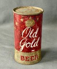 30s Old Gold Flat Top Beer Can Empty St  Clair Brewing San Jose Ca   Repainted  