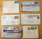 Habana Covers Assortment 1940 s On 38 Diff W  Oversize  Commercial  Airmail  Fdc