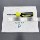 Snap-on Tools Custom Hi Viz Yellow Soft Grip Marine Plug Screwdriver Sgd153br