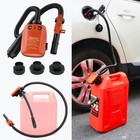 Rechargeable Automatic Fuel Transfer Pump  3 2 Flow  Auto-stop Lithium Battery