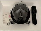 Full Face Snorkel Mask With Flowtech Advance Size S m Seaview 180   Black