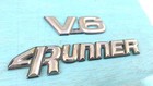 Toyota Oem 1990-1995 4runner Rear Vintage Emblem Badge Logo Name Insignia