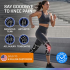 2 Pack Knee Brace For Women - Knee Support For Walking  Knee Compression Sleeves