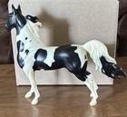 Breyer American Saddlebred 1141 Pinto Asb Stallion Traditional Horse Black White