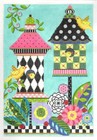 Needlepoint Handpainted Kelly Clark Celebration Birdhouse W  Stitch Guide  kit