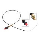 6ft Buyers Heavy Duty Vernier Locking Throttle Cable For Vcgtx06 Truck Equipment