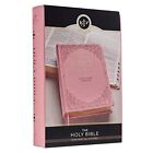 Kjv Holy Bible  Giant Print Faux Leather Red Letter King James Version  Pink  kj