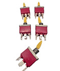 Lot Of 9 1001161709 Jlg Toggle Switch Dpdt On-off-on 3 Position New