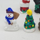 Lot Of 8 Christmas Decor Tree Ornaments Vintage