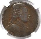 Ngc Au55bn 1794 Great Britain Warwickshire Wilkison Conder Token 1 2p D h474