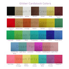 Assorted Glitter Musical Notes Cupcake Party Toppers Choose Package   Color 