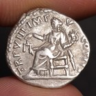 Lucius Verus Denarius 168ad Ancient Roman Empire Silver Coin Aequitas Rome