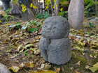 Japanese Antiques A Stone-carved Jizo Statue With A Gentle Expression 6 69 In