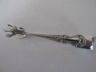 Vintage Gorham Sterling Silver Small Tongs     cambridge Pattern