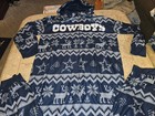 Nfl Dallas Cowboys Ugly Sweater One 1 Piece Pajamas Christmas Mens Large Ceedee