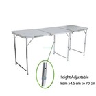 Portable Aluminum 6ft Folding Table In outdoor Picnic Party Dining Camping Table
