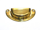 Brass Drawer Bin Pull Hoosier Cabinet