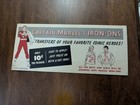 Vintage Antique Captain Marvels Iron Ons Fawcett Super Hero 22 Iron On Transfers
