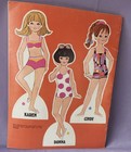 Tini Mods Paper Dolls Vintage Uncut Original 1968 1974 Whitman