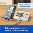 Medline Automatic Digital Upper Arm Blood Pressure Monitor Universal Cuff Memory