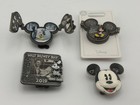 17 Disney Pin Lot Assorted Mickey And Minnie Trading Pins With Wdw Lanyard
