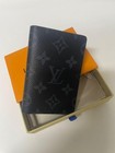 Louis Vuitton Monogram Eclipse Pocket Organizer  Men s Card Holder Wallet M61696