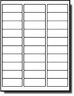  Address Labels 1  X 2 5 8    Laser Ink Jet Mailing Adhesiv 30 Per Sheet X 100  