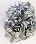 1700pc Steel Strapping Metal Clip Seals 5 8  X 1  Open Type  4 Pet Strap Package