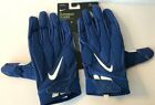 New Nike Superbad Nfl Football Gloves Ck2453-427 Indianapolis Colts - Size 4xl