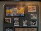 Framed Commemorative Usps Space Exploration Stamp Collection - 5000 Ltd Ed