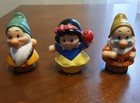 Fisher Price Little People Disney Snow White And Four Dwarfs Figures
