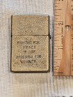 1970s Usmc 5th Marine Division 1972 Quang Tri Engraved Zippo Lighter L  k   