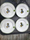 John Deere Plates   Mugs Set Tractor Design Agriculture Collectible Tableware